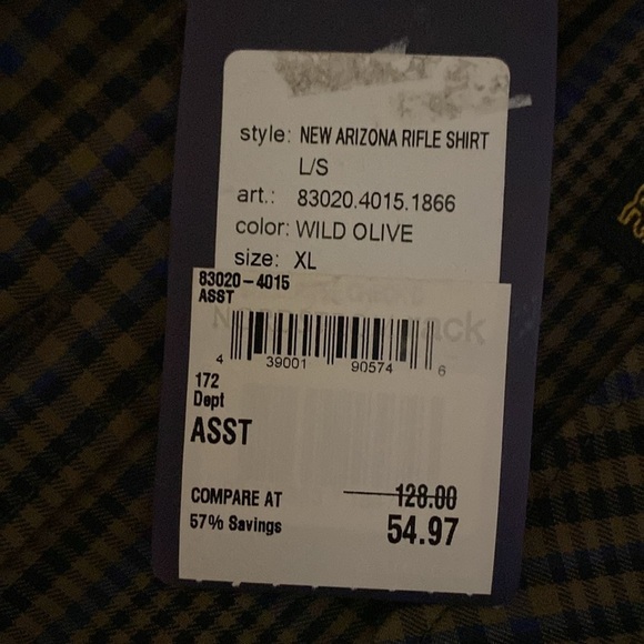 NWT G-Star plaid shirt Womens XL button down Overshirt western Workwear - Picture 9 of 14